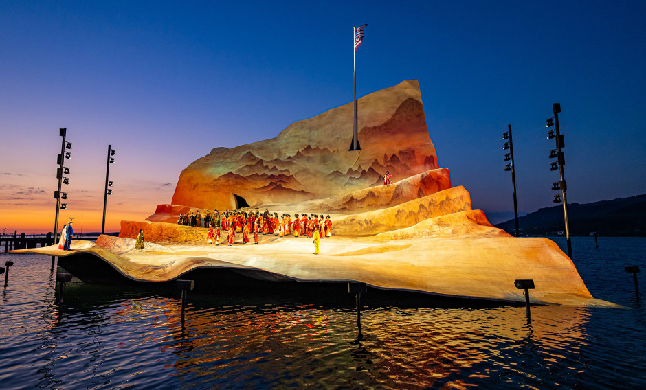 Teaser Panorama Bregenzer Festspiele, Madame Butterfly: