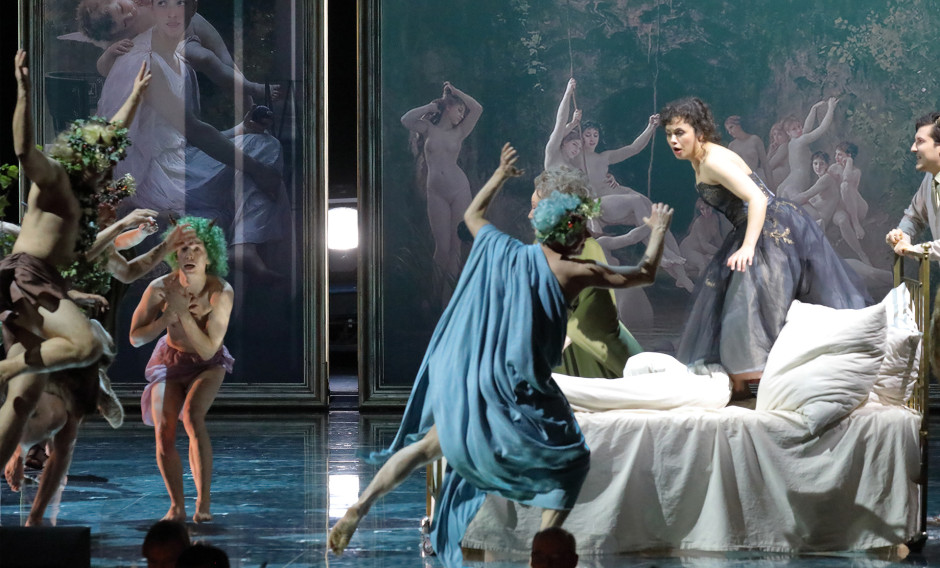 Teaser Panorama, München, Bayerische Staatsoper, Szene aus "Der Rosenkavalier": 