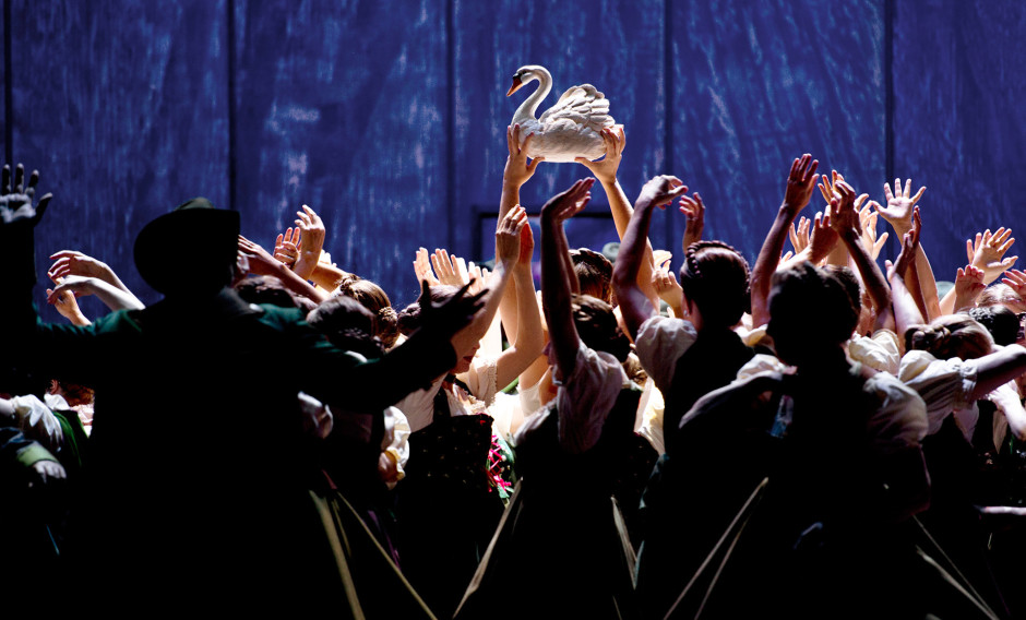 Teaser Panorama, Zürich, Oper Zürich, Szene aus "Lohengrin":