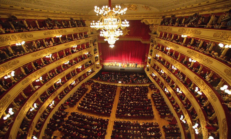 Mailand Teaser: Blick in den Innenraum der berühmten Mailänder Scala:
