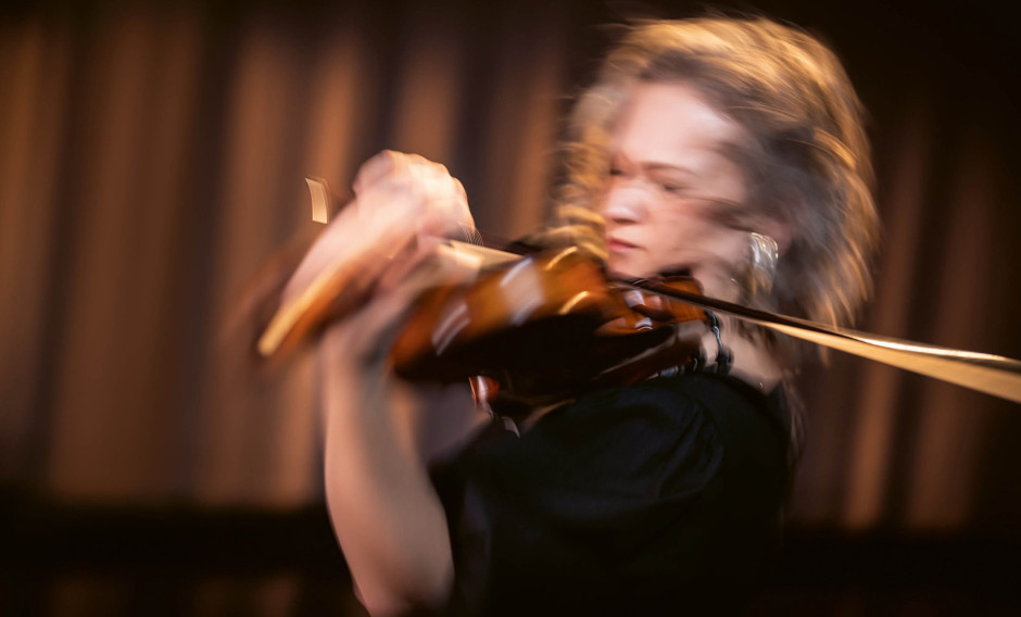 Die Violinistin Hilary Hahn