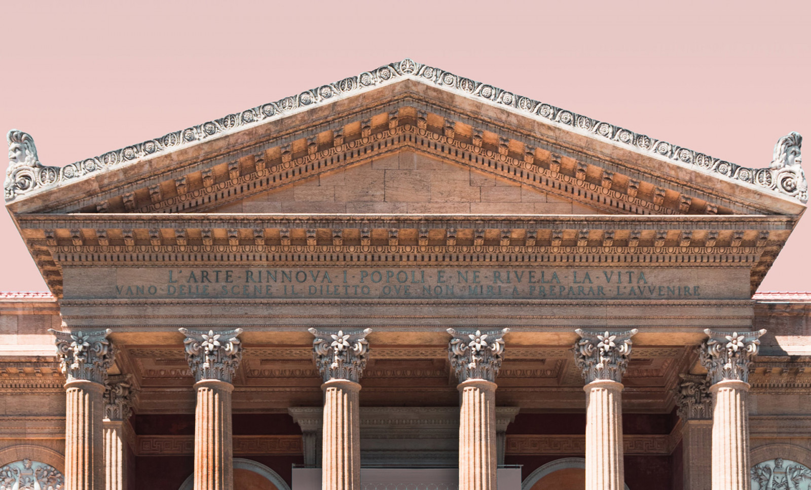 Teaser Panorama Sizilien, Palermo, Teatro Massimo di Palermo: 
