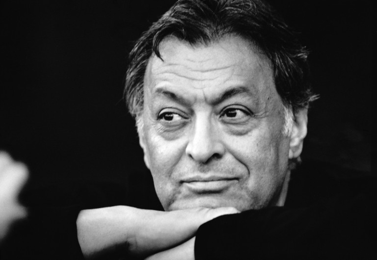 Portrait des Dirigenten Zubin Mehta